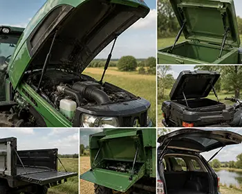 compression gas springs for Agricultural and Outdoor Equipment