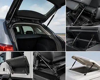 compression gas springs for Automotive and Transport Components